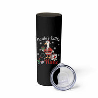 Christmas Goose Nurse Skinny Tumbler Santa Little Nurse - Wonder Print Shop