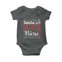 Funny Nurse Christmas Baby Onesie Santa Little Nurse - Wonder Print Shop