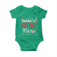 Funny Nurse Christmas Baby Onesie Santa Little Nurse - Wonder Print Shop