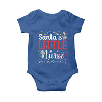 Funny Nurse Christmas Baby Onesie Santa Little Nurse - Wonder Print Shop