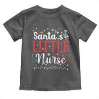 Funny Nurse Christmas Toddler T Shirt Santa Little Nurse - Wonder Print Shop