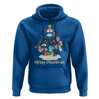 Christmas Nurse Tree Lights Hoodie - Wonder Print Shop
