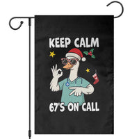 67 Six Seven Goose Nurse Christmas Meme Garden Flag - Wonder Print Shop