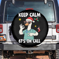 67 Six Seven Goose Nurse Christmas Meme Spare Tire Cover - Wonder Print Shop