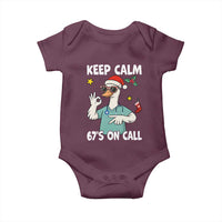 67 Six Seven Goose Nurse Christmas Meme Baby Onesie - Wonder Print Shop