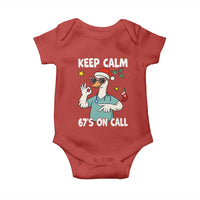 67 Six Seven Goose Nurse Christmas Meme Baby Onesie - Wonder Print Shop