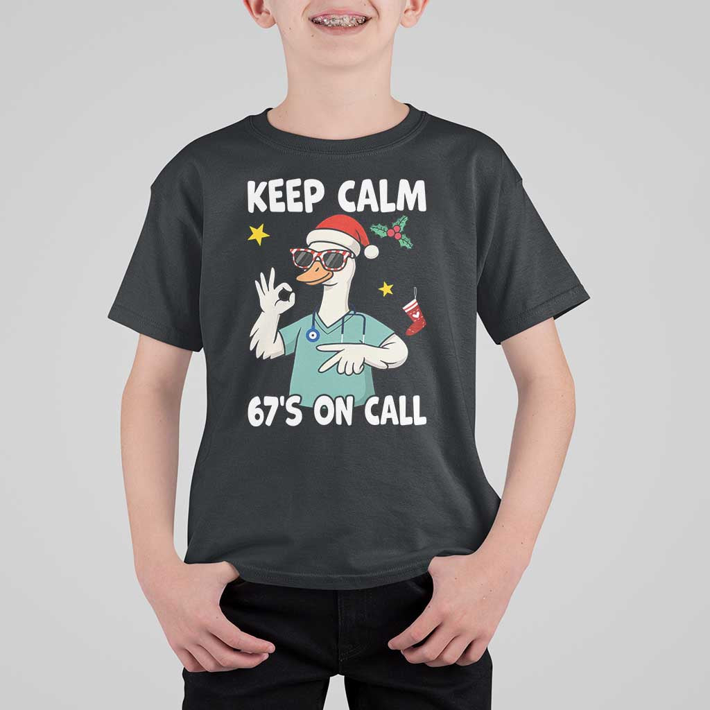 67 Six Seven Goose Nurse Christmas Meme T Shirt For Kid - Wonder Print Shop