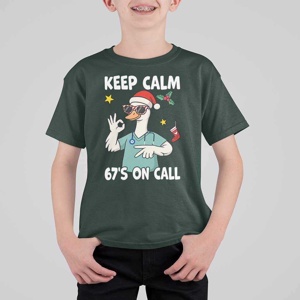 67 Six Seven Goose Nurse Christmas Meme T Shirt For Kid - Wonder Print Shop