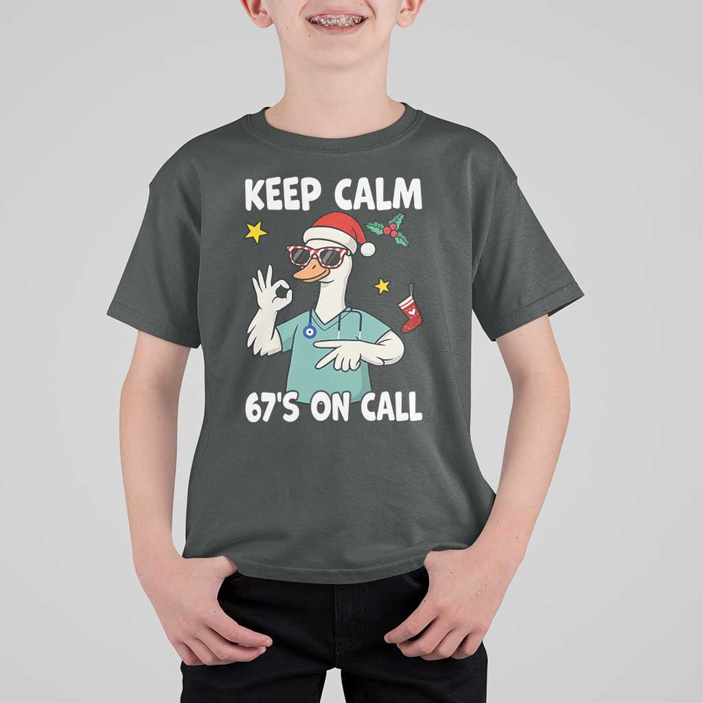 67 Six Seven Goose Nurse Christmas Meme T Shirt For Kid - Wonder Print Shop