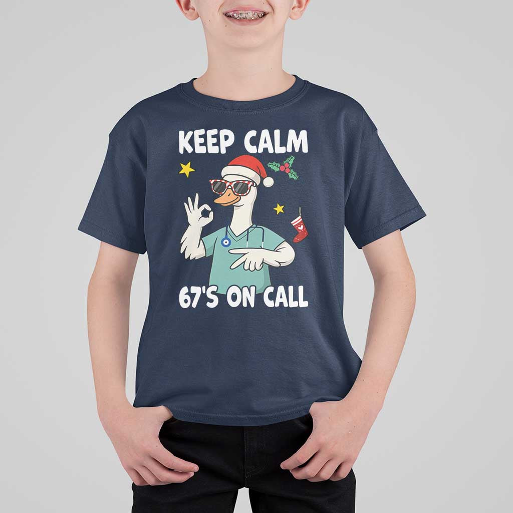 67 Six Seven Goose Nurse Christmas Meme T Shirt For Kid - Wonder Print Shop
