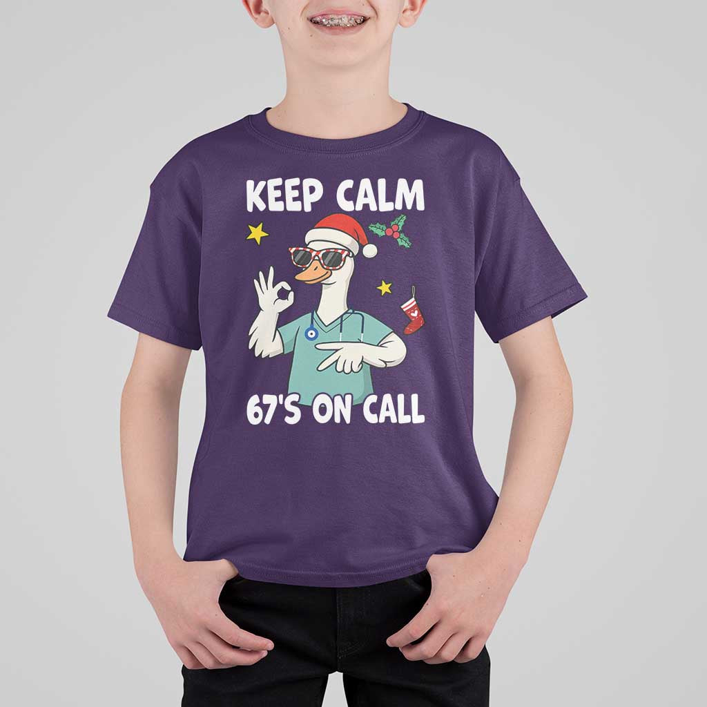 67 Six Seven Goose Nurse Christmas Meme T Shirt For Kid - Wonder Print Shop