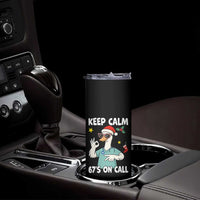 67 Six Seven Goose Nurse Christmas Meme Skinny Tumbler - Wonder Print Shop