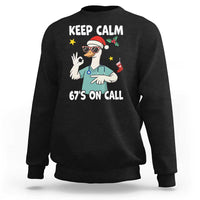 67 Six Seven Goose Nurse Christmas Meme Sweatshirt - Wonder Print Shop