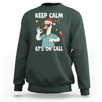 67 Six Seven Goose Nurse Christmas Meme Sweatshirt - Wonder Print Shop