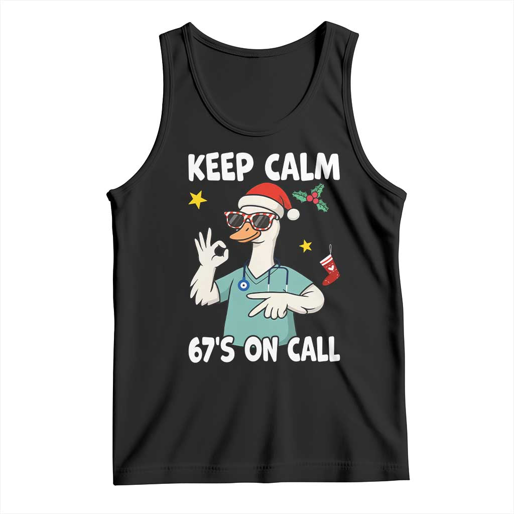 67 Six Seven Goose Nurse Christmas Meme Tank Top - Wonder Print Shop