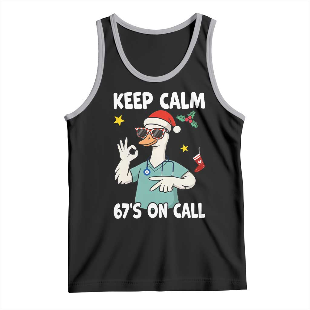 67 Six Seven Goose Nurse Christmas Meme Tank Top - Wonder Print Shop