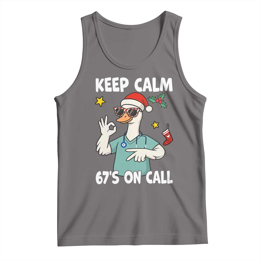 67 Six Seven Goose Nurse Christmas Meme Tank Top - Wonder Print Shop