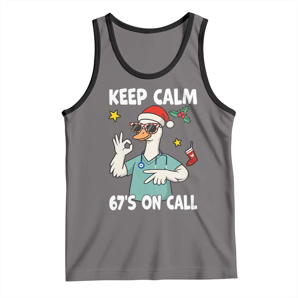 67 Six Seven Goose Nurse Christmas Meme Tank Top - Wonder Print Shop