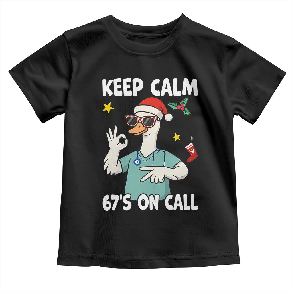 67 Six Seven Goose Nurse Christmas Meme Toddler T Shirt - Wonder Print Shop