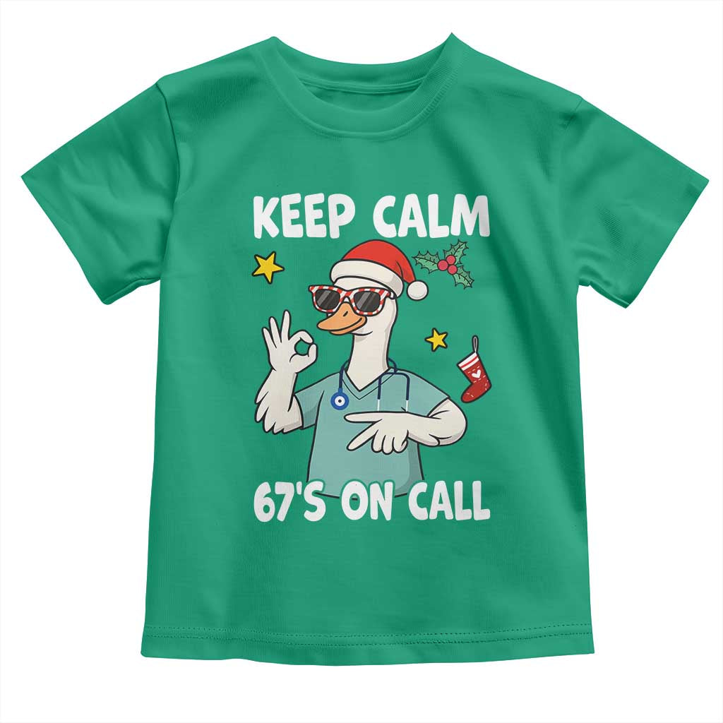 67 Six Seven Goose Nurse Christmas Meme Toddler T Shirt - Wonder Print Shop