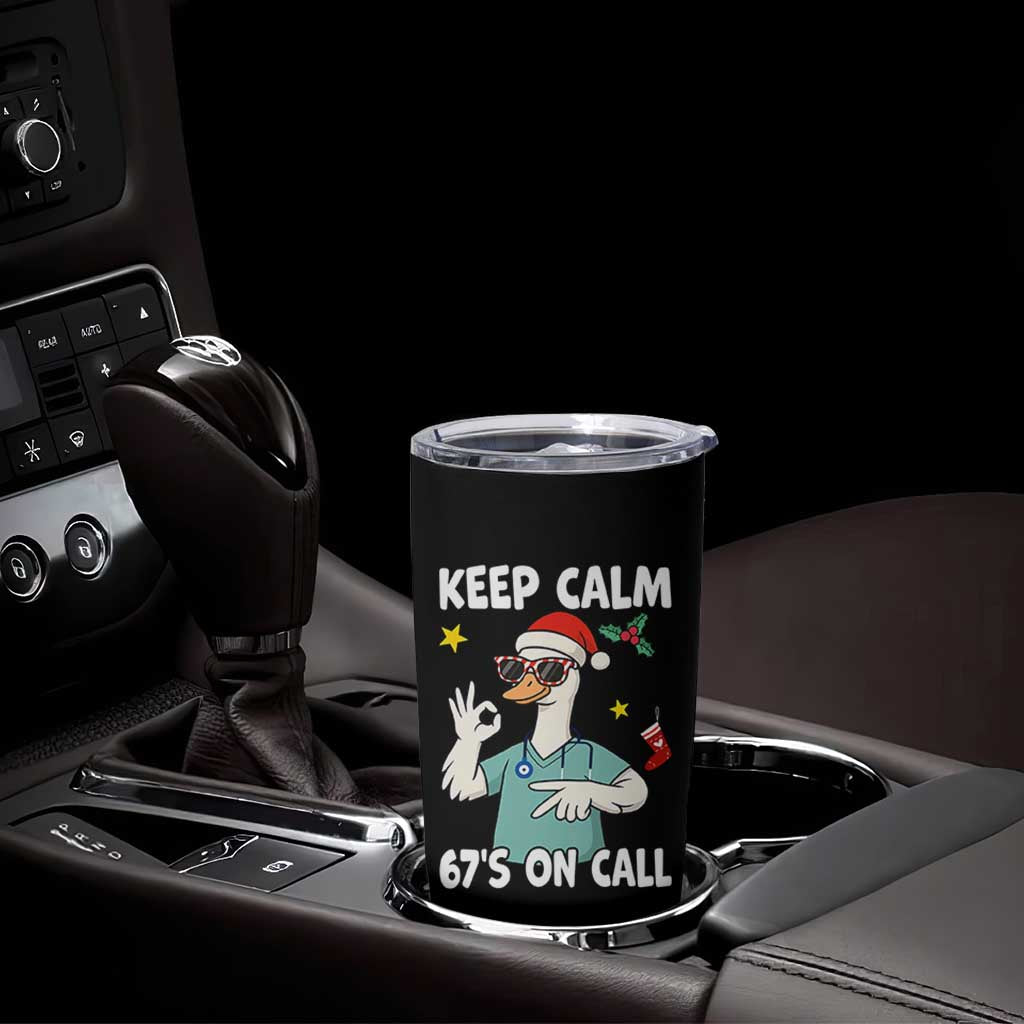 67 Six Seven Goose Nurse Christmas Meme Tumbler Cup - Wonder Print Shop