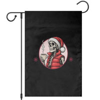 Funny Skeleton Christmas Garden Flag Ho Ho Hold Your Breath Radiolocy Dept - Wonder Print Shop