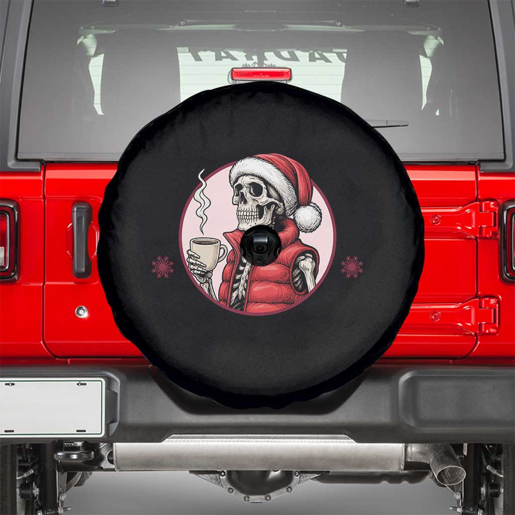 Funny Skeleton Christmas Spare Tire Cover Ho Ho Hold Your Breath Radiolocy Dept - Wonder Print Shop