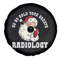 Funny Santa Christmas Spare Tire Cover Ho Ho Hold Your Breath Radiolocy Dept - Wonder Print Shop