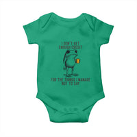 I Do Not Get Enough Credit For The Things I Manage Not To Say Baby Onesie Funny Frog Sarcastic Adult Humor - Wonder Print Shop