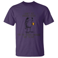 I Do Not Get Enough Credit For The Things I Manage Not To Say T Shirt Funny Frog Sarcastic Adult Humor - Wonder Print Shop