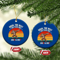 67 New Year Ceramic Ornament Funny Six Seven Bruh Bigfoot Meme - Wonder Print Shop