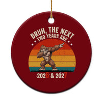 67 New Year Ceramic Ornament Funny Six Seven Bruh Bigfoot Meme - Wonder Print Shop