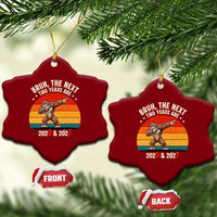 67 New Year Ceramic Ornament Funny Six Seven Bruh Bigfoot Meme - Wonder Print Shop