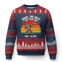 67 New Year Ugly Christmas Sweater Funny Six Seven Bruh Bigfoot Meme - Wonder Print Shop