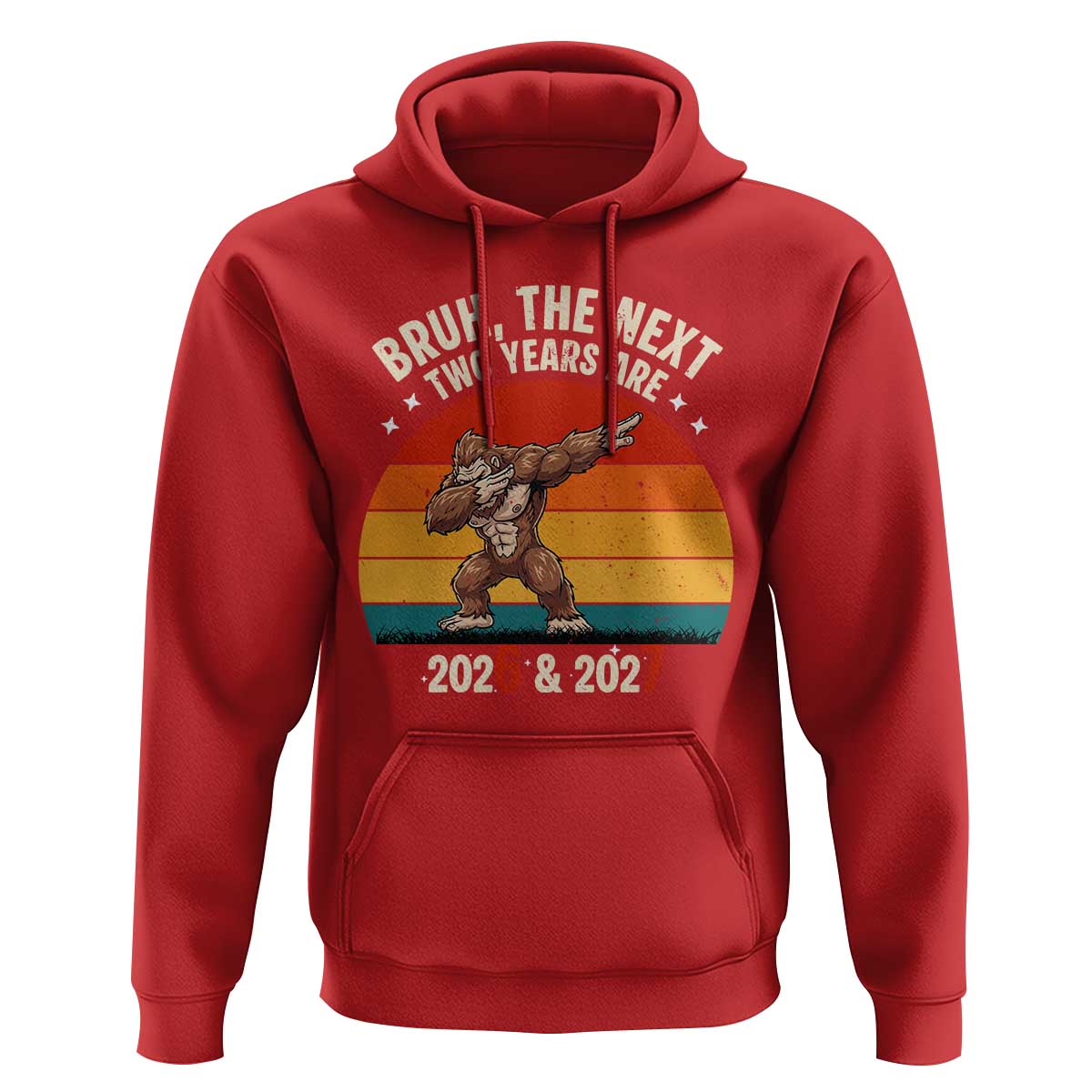 67 New Year Hoodie Funny Six Seven Bruh Bigfoot Meme - Wonder Print Shop