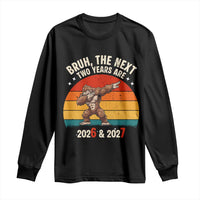 67 New Year Long Sleeve Shirt Funny Six Seven Bruh Bigfoot Meme - Wonder Print Shop