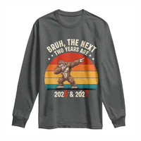 67 New Year Long Sleeve Shirt Funny Six Seven Bruh Bigfoot Meme - Wonder Print Shop