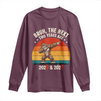 67 New Year Long Sleeve Shirt Funny Six Seven Bruh Bigfoot Meme - Wonder Print Shop