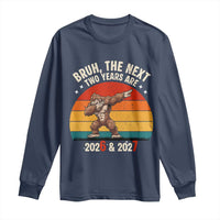 67 New Year Long Sleeve Shirt Funny Six Seven Bruh Bigfoot Meme - Wonder Print Shop