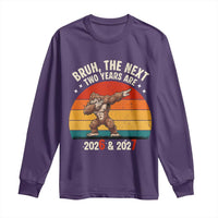 67 New Year Long Sleeve Shirt Funny Six Seven Bruh Bigfoot Meme - Wonder Print Shop