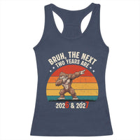 67 New Year Racerback Tank Top Funny Six Seven Bruh Bigfoot Meme - Wonder Print Shop
