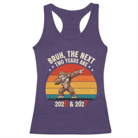 67 New Year Racerback Tank Top Funny Six Seven Bruh Bigfoot Meme - Wonder Print Shop