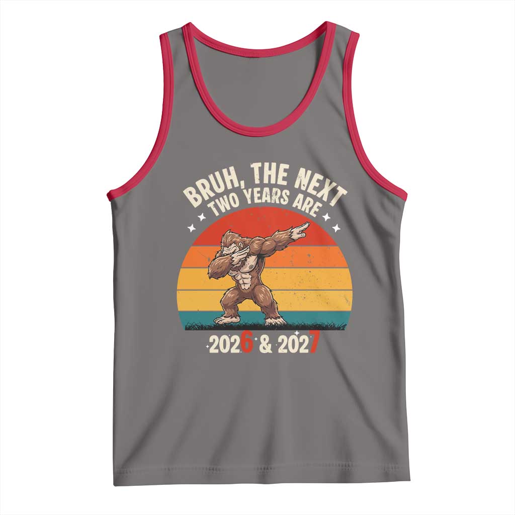 67 New Year Tank Top Funny Six Seven Bruh Bigfoot Meme - Wonder Print Shop