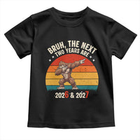 67 New Year Toddler T Shirt Funny Six Seven Bruh Bigfoot Meme - Wonder Print Shop