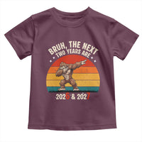 67 New Year Toddler T Shirt Funny Six Seven Bruh Bigfoot Meme - Wonder Print Shop