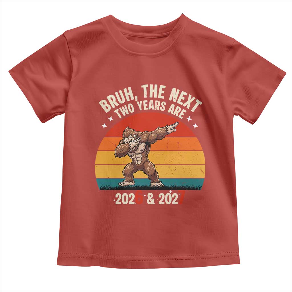 67 New Year Toddler T Shirt Funny Six Seven Bruh Bigfoot Meme - Wonder Print Shop