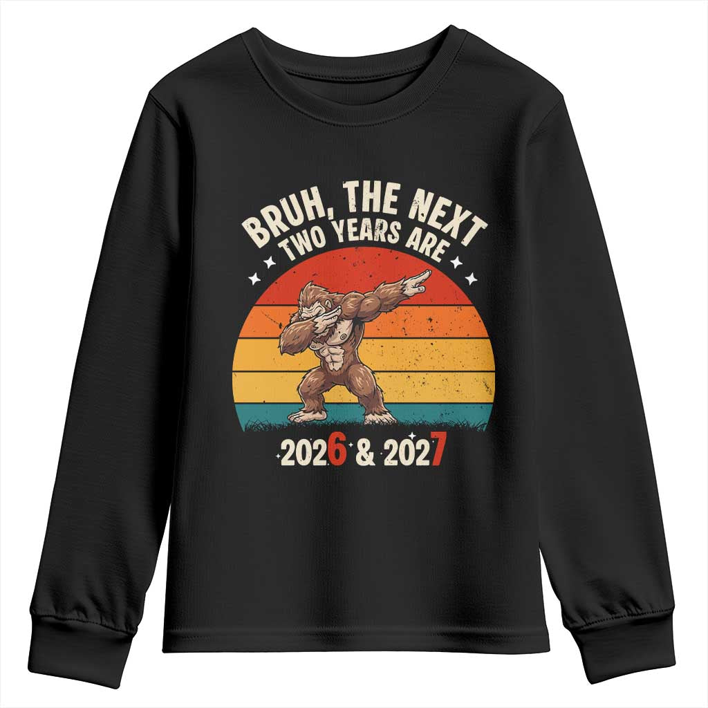 67 New Year Youth Sweatshirt Funny Six Seven Bruh Bigfoot Meme - Wonder Print Shop