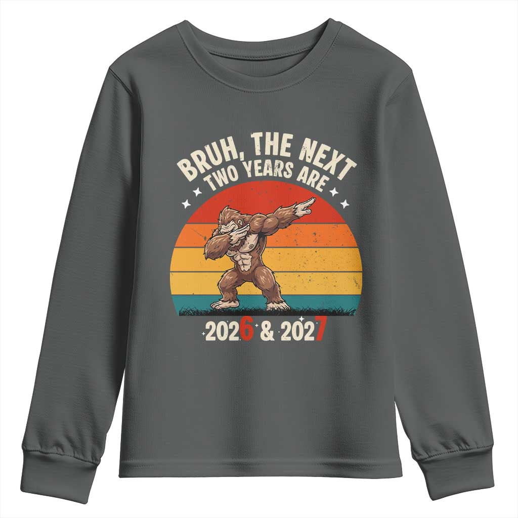 67 New Year Youth Sweatshirt Funny Six Seven Bruh Bigfoot Meme - Wonder Print Shop