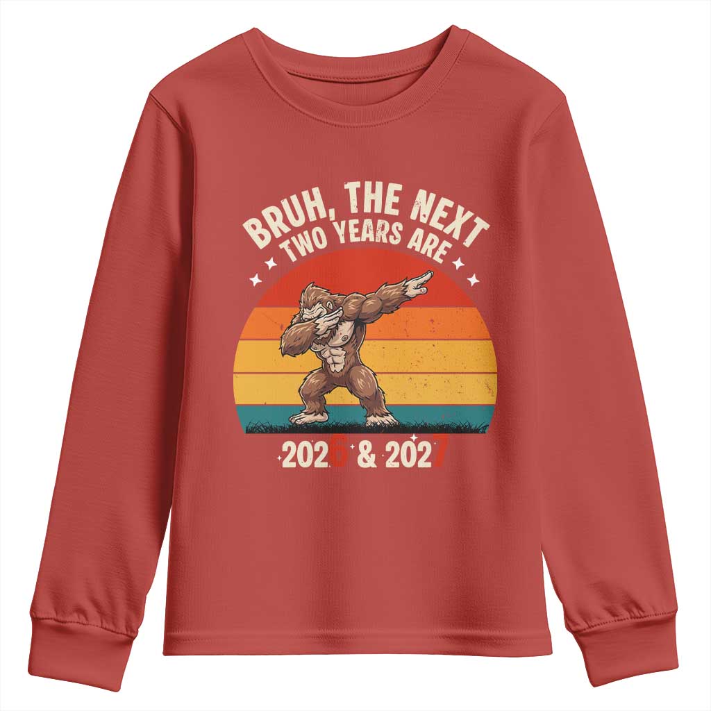 67 New Year Youth Sweatshirt Funny Six Seven Bruh Bigfoot Meme - Wonder Print Shop