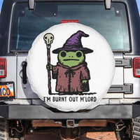 I Am Burnt Out M'lord Spare Tire Cover Funny Wizard Frog Meme - Wonder Print Shop